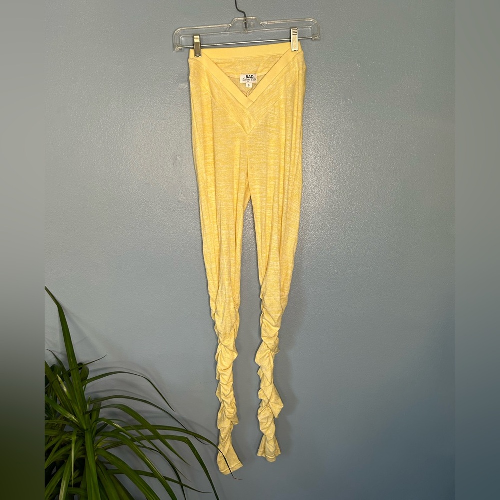 Bad Society Club ruffle leggings